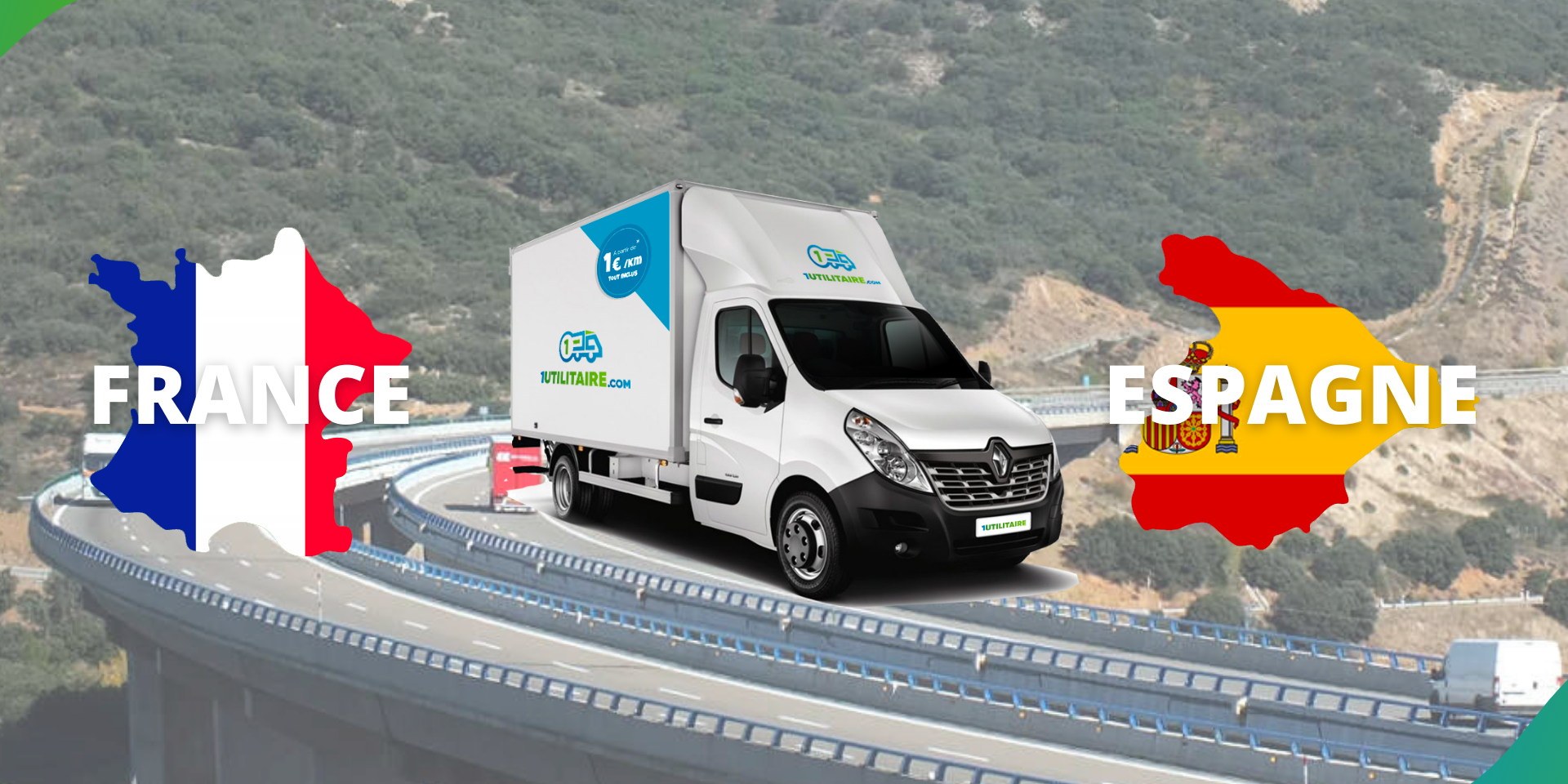 Déménagement en aller simple France - Espagne