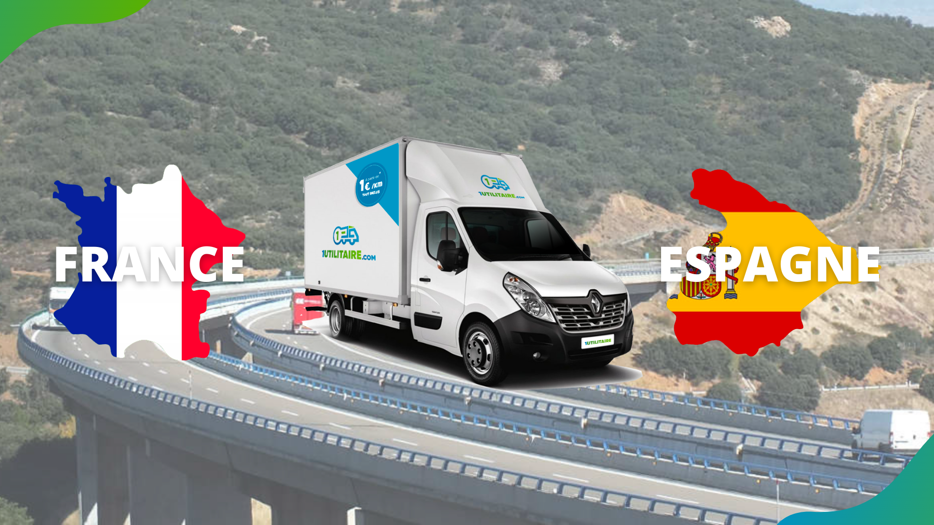 Déménagement en aller simple France - Espagne