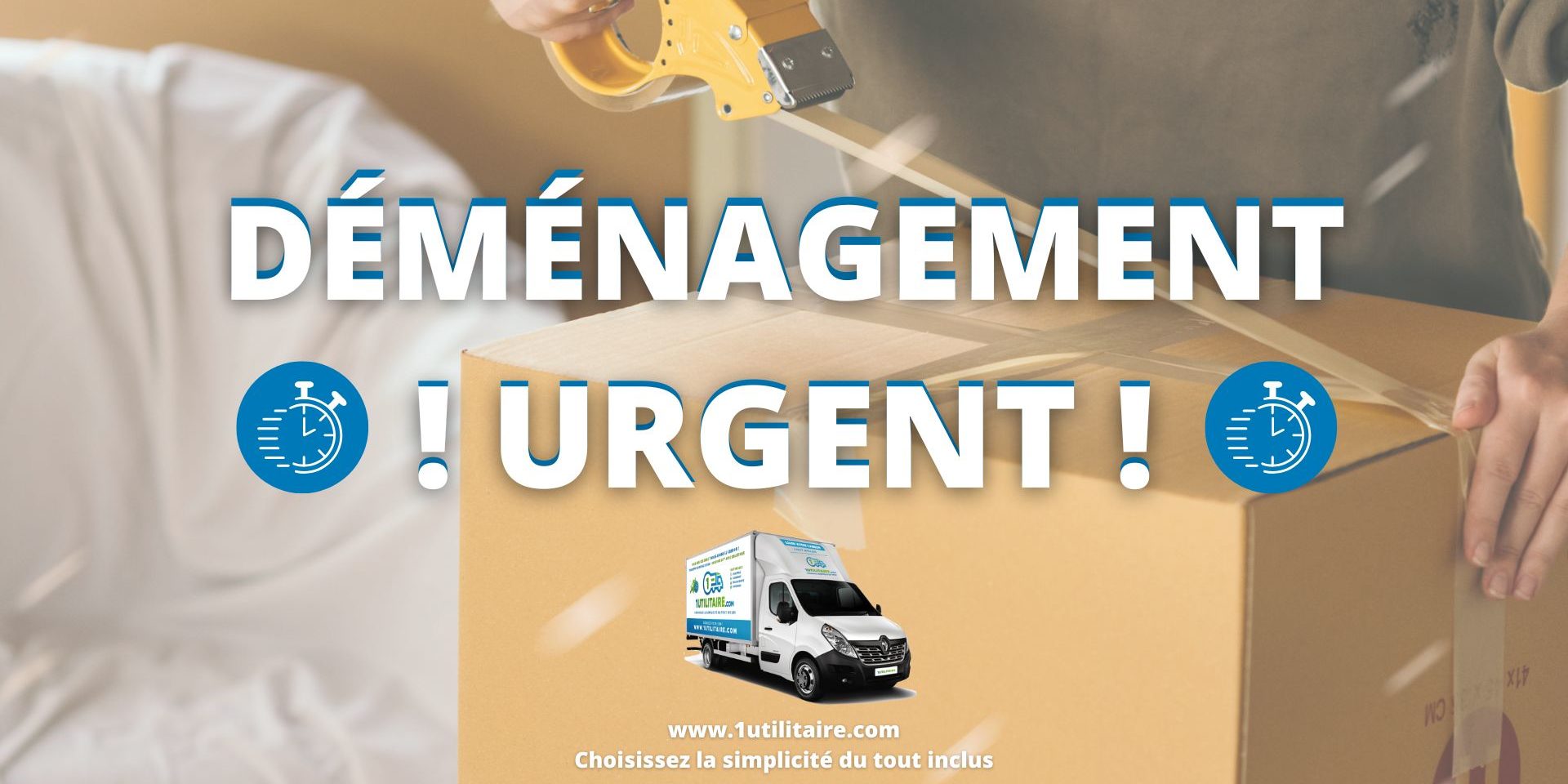 1utilitaire – Déménagement Urgent 1utilitaire - Déménagement Urgent