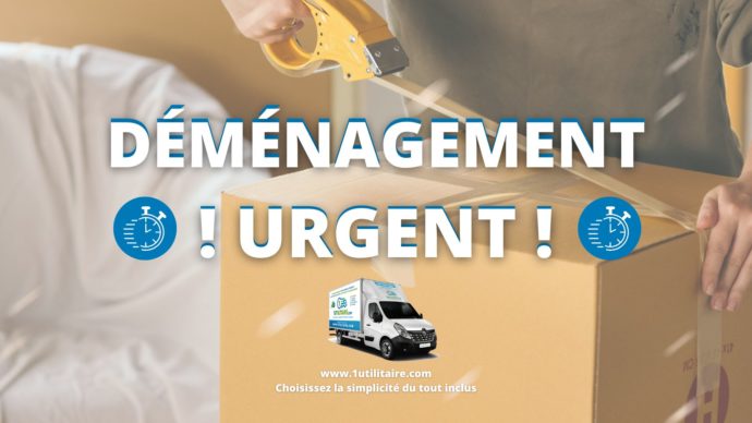 1utilitaire - Déménagement Urgent