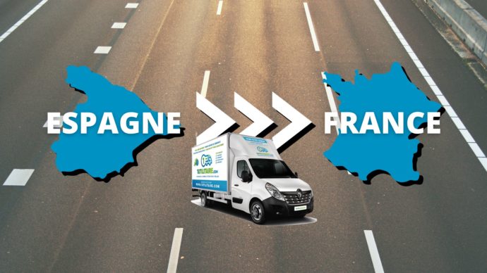 Louer un camion en aller simple de l'Espagne vers la France