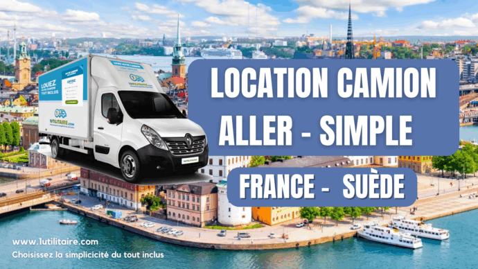 Location camion aller -simple France- suède