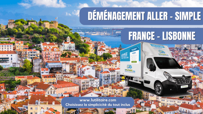 Déménagement aller simple France Lisbonne
