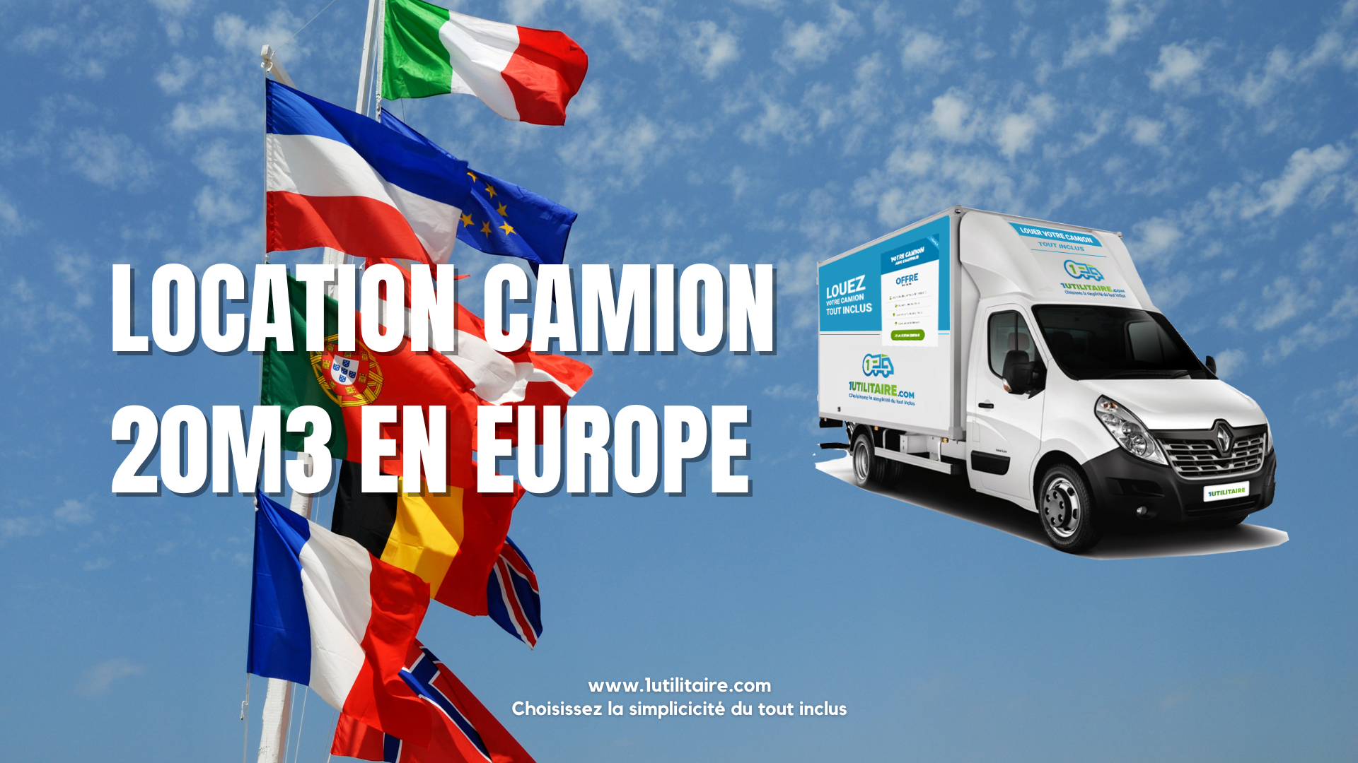 Location camion 20m3 en Europe