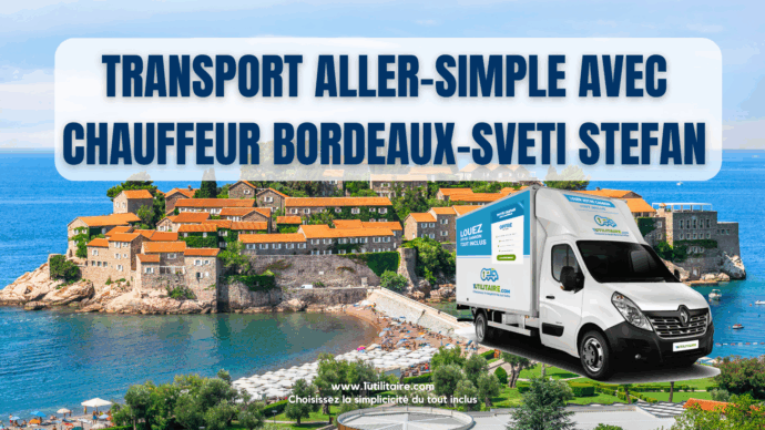 Transport aller-simple avec chauffeur Bordeaux Sveti Stefan
