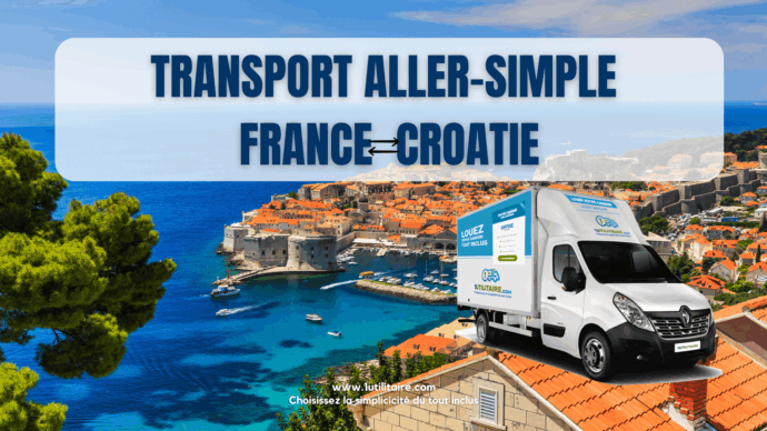 Transport aller-simple France - Croatie