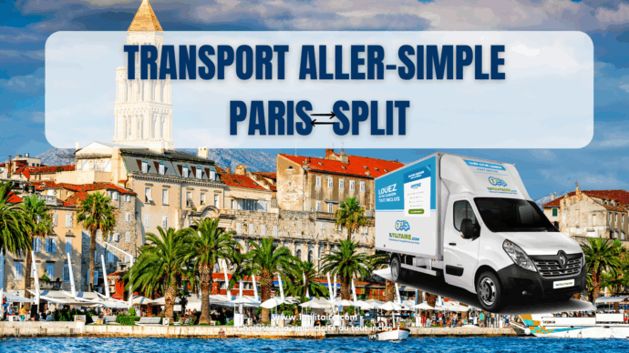 Transport aller-simple Paris - Split