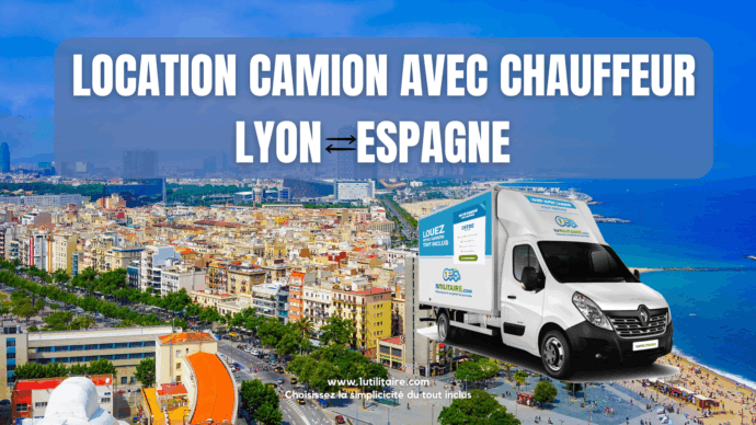 Location camion avec chauffeur Lyon - Espagne