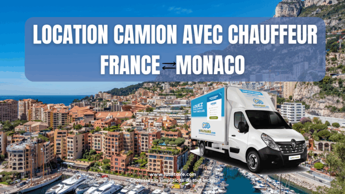 1utilitaire Location camion avec chauffeur France - Monaco