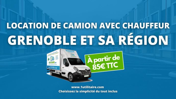 Location de camion avec chauffeur à Grenoble – Tout inclus Location de camion avec chauffeur à Grenoble – Tout inclus