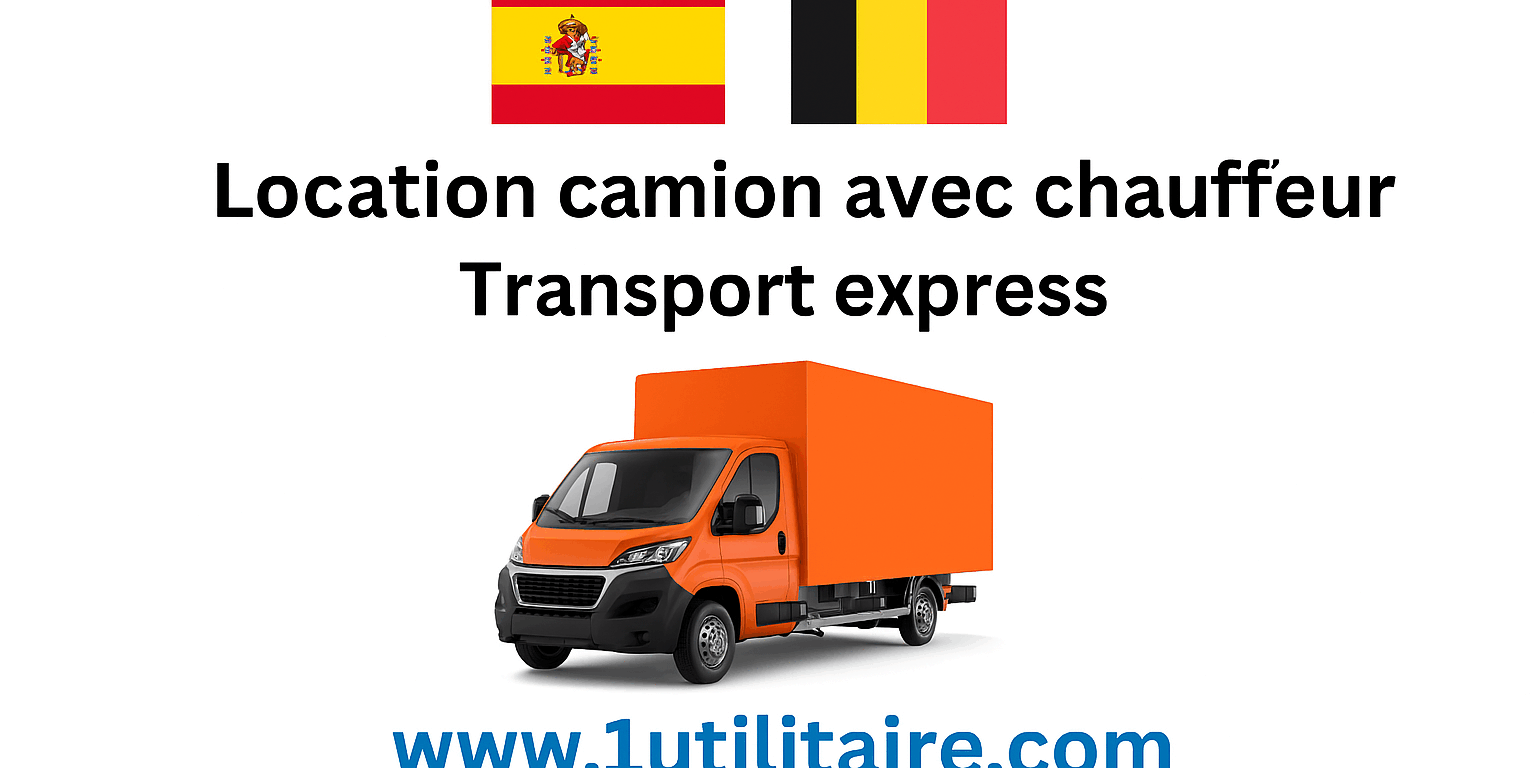 location camion avec chauffeur et transport express Espagne Belgique location camion avec chauffeur et transport express Espagne Belgique